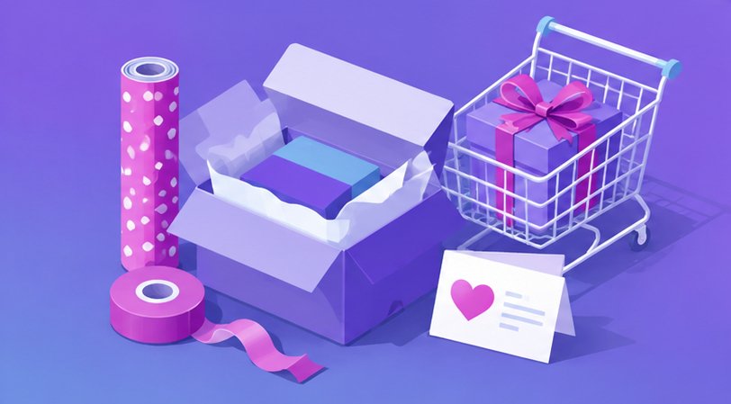 WooCommerce dovanų pakavimas